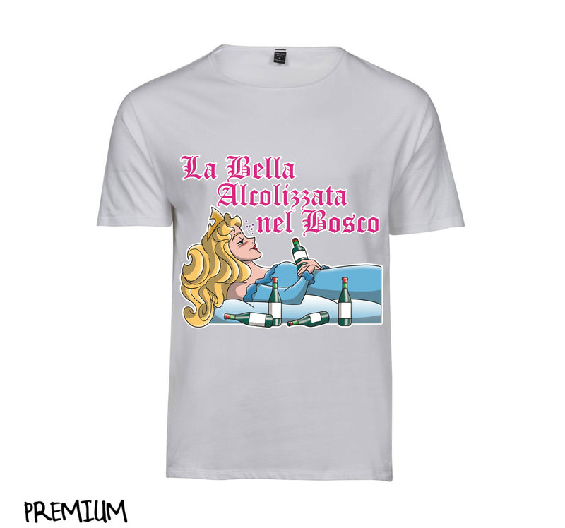 T-shirt Uomo LA BELLA ALCOLIZZATA ( AL670423091 ) - Gufetto Brand 