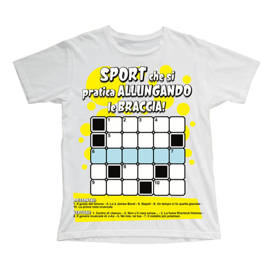 T-shirt Bambino/a CRUCIVERBA SPORT ( SC780943216 ) - Gufetto Brand 