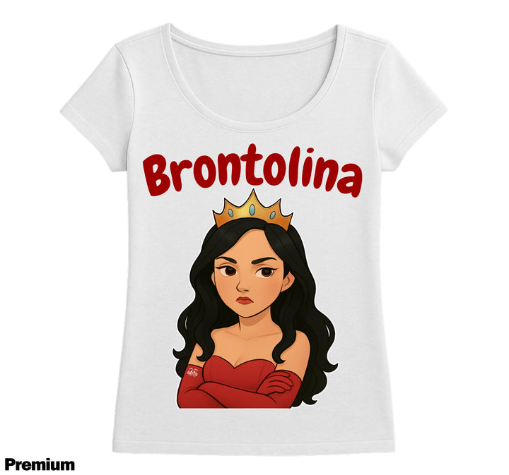 T-shirt Donna Principesse 2.0 BRONTOLINA ( BR5623098675 ) - Gufetto Brand 