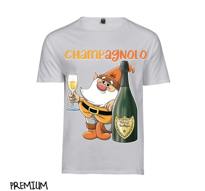 T-shirt BIANCA PREMIUM UOMO CHAMPAGNOLO Outlet - Gufetto Brand 