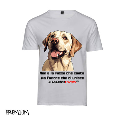 T-shirt Donna LABRADOR LOVERS ( LA89365879 ) - Gufetto Brand 