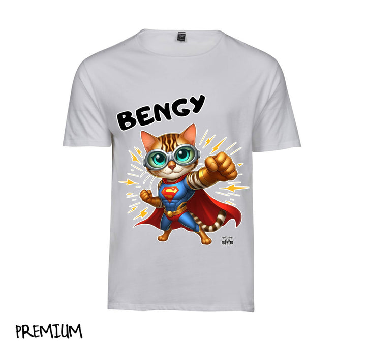 T-shirt Uomo BENGY SUPER EROE BENGALA ( BE85236589 ) - Gufetto Brand 