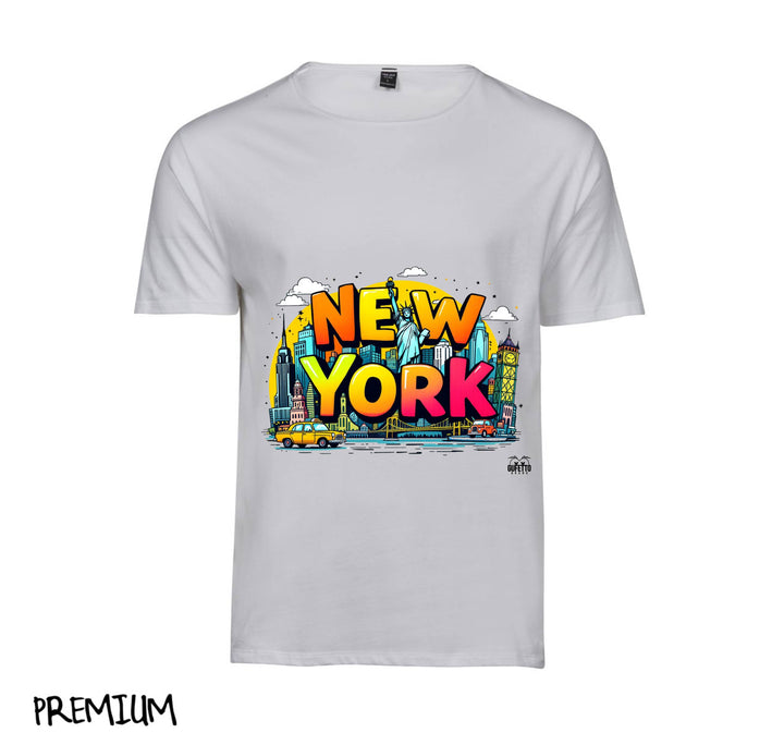 T-shirt Uomo NEW YORK ( NY89523156 ) - Gufetto Brand 