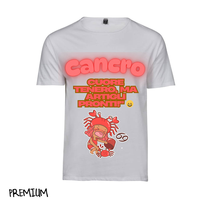 T-shirt Uomo CANCRO ( CA75098745 ) - Gufetto Brand 