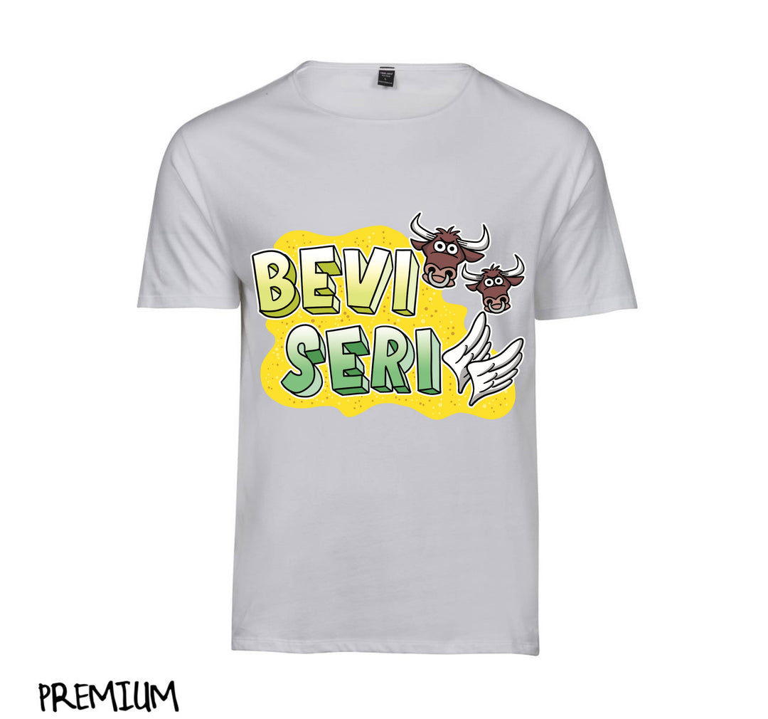 T-shirt Uomo REBUS BEVITORI SERIALI ( BS82563258 ) - Gufetto Brand 