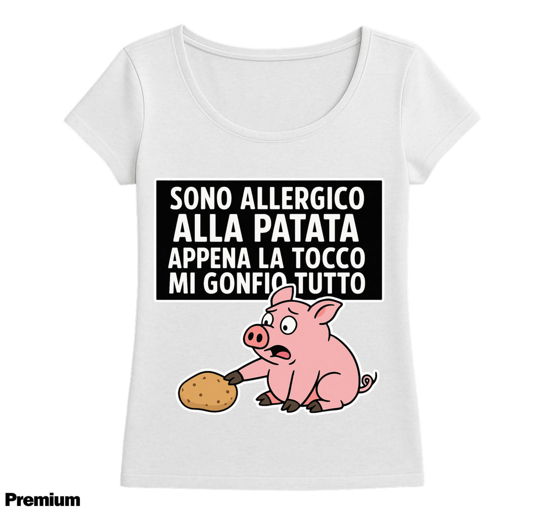 T-shirt Uomo ALLERGICO ( MG6573425165 ) - Gufetto Brand 