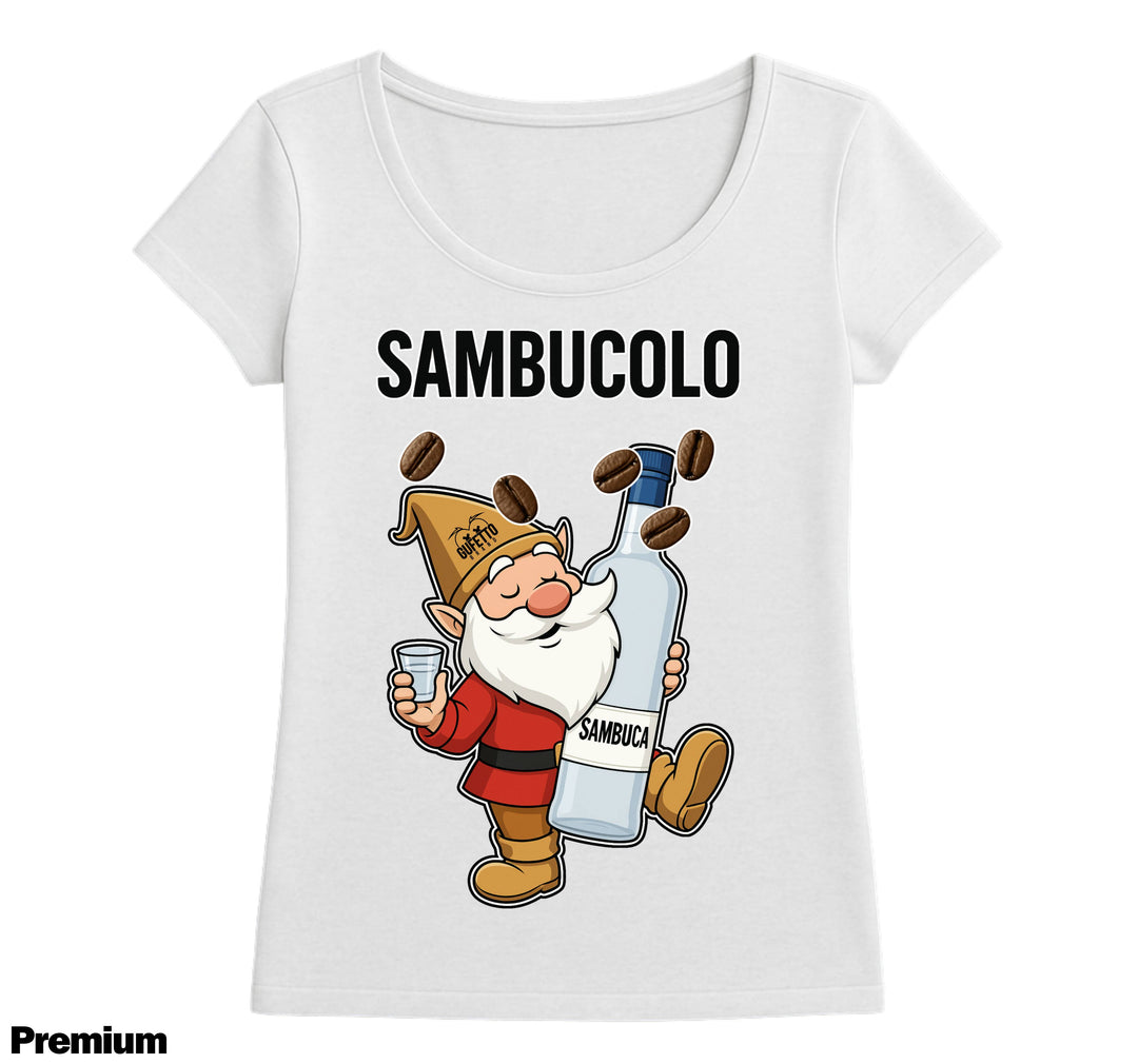 T-shirt Donna SAMBUCOLO ( SA7809563452 ) - Gufetto Brand 