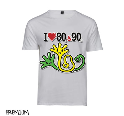 T-shirt Donna I LOVE 80/90 MANINA ( M86399874 ) - Gufetto Brand 