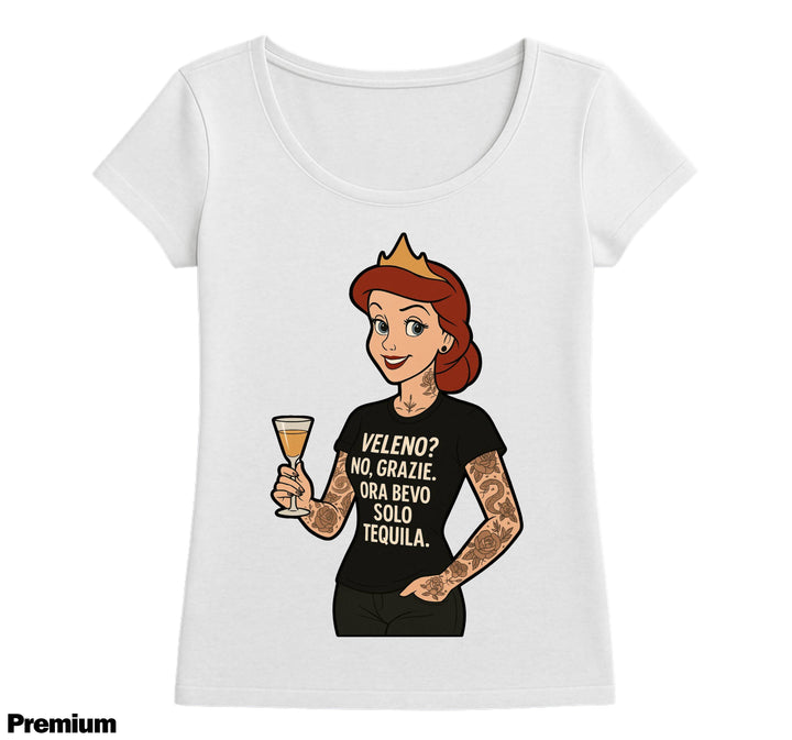 T-shirt Uomo PRINCIPESSA TEQUILA ( TE5498675 ) - Gufetto Brand 