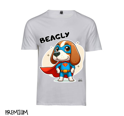 T-shirt Donna BEAGLY SUPER EROE ( BE2385746985 ) - Gufetto Brand 