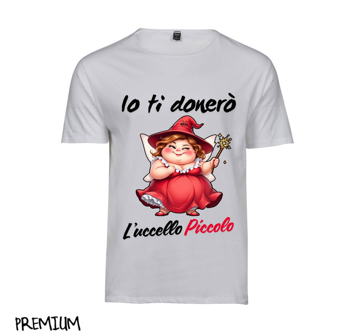 T-shirt Donna Le Fatine Ignoranti UCCELLO PICCOLO ( UP64987564 ) - Gufetto Brand 