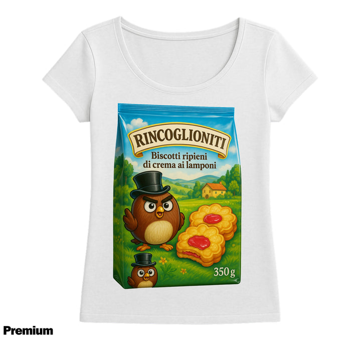 T-shirt Uomo BISCOTTI RINCOGLIONITI ( BR560987345 ) - Gufetto Brand 