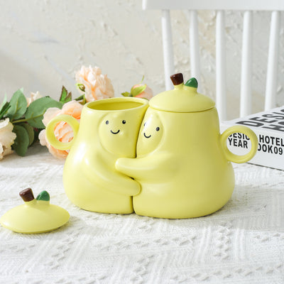 Tazza in ceramica per amanti, carina e divertente - Gufetto Brand 