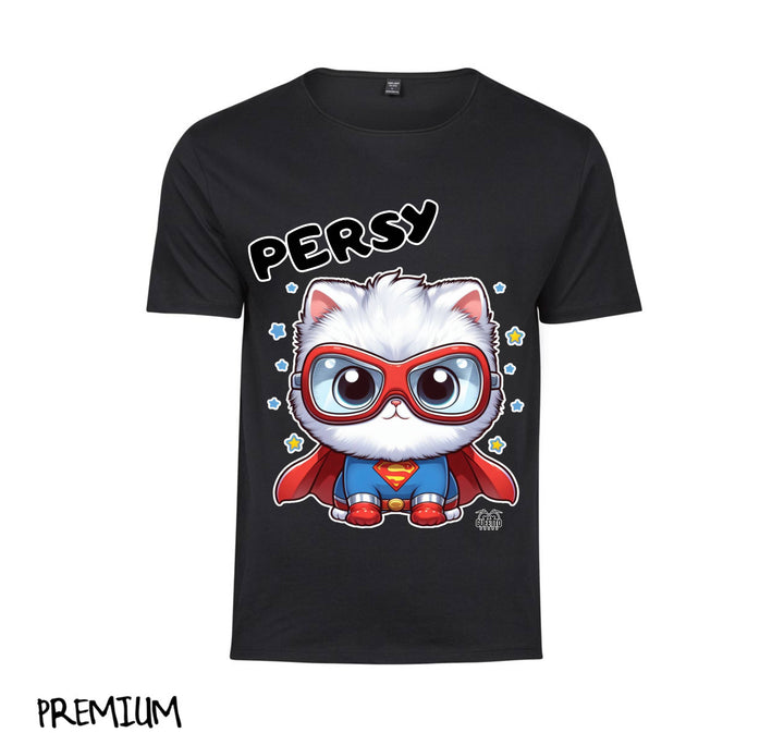 T-shirt Donna PERSY SUPER EROE PERSIANO ( PE75968796 ) - Gufetto Brand 