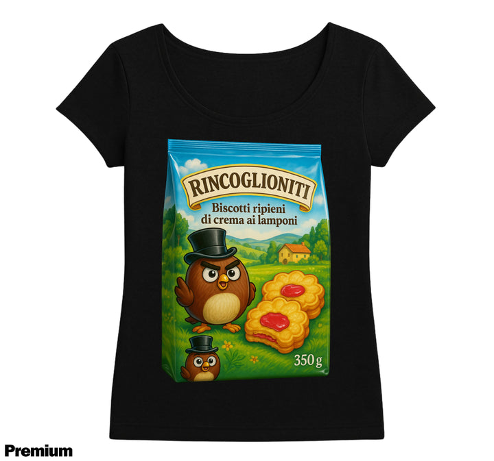 T-shirt Uomo BISCOTTI RINCOGLIONITI ( BR560987345 ) - Gufetto Brand 