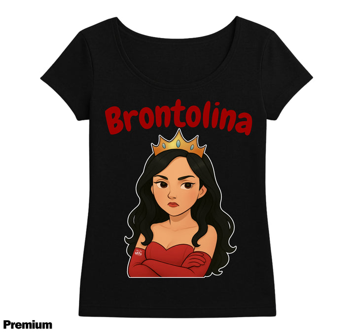 T-shirt Donna Principesse 2.0 BRONTOLINA ( BR5623098675 ) - Gufetto Brand 