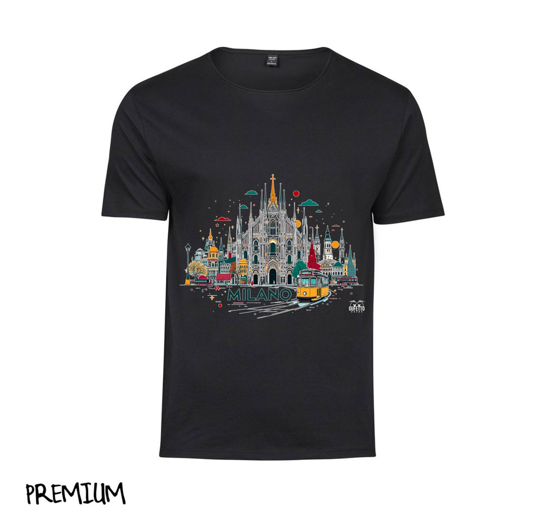 T-shirt Uomo MILANO ( MI56218567 ) - Gufetto Brand 