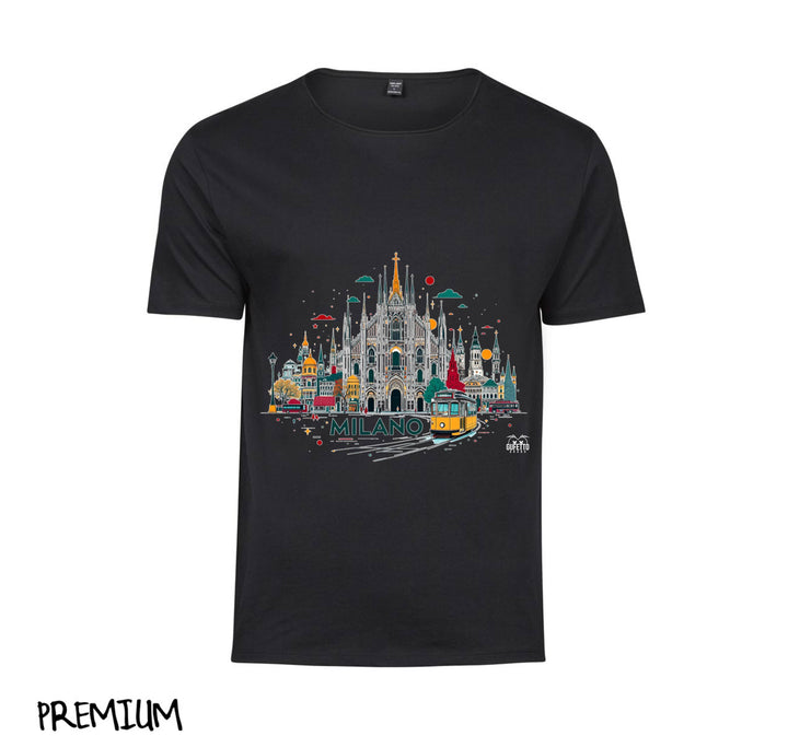 T-shirt Uomo MILANO ( MI56218567 ) - Gufetto Brand 