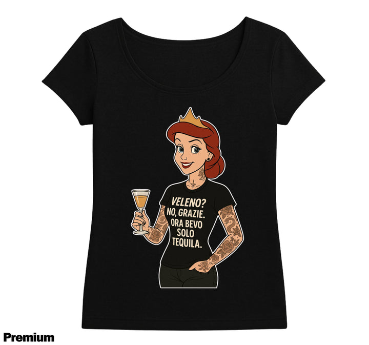T-shirt Uomo PRINCIPESSA TEQUILA ( TE5498675 ) - Gufetto Brand 