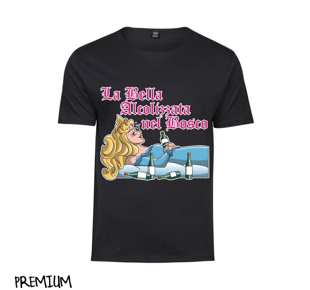 T-shirt Uomo LA BELLA ALCOLIZZATA ( AL670423091 ) - Gufetto Brand 