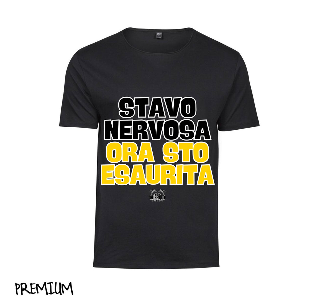 T-shirt Uomo NERVOSA ( ST9365734099856 ) - Gufetto Brand 