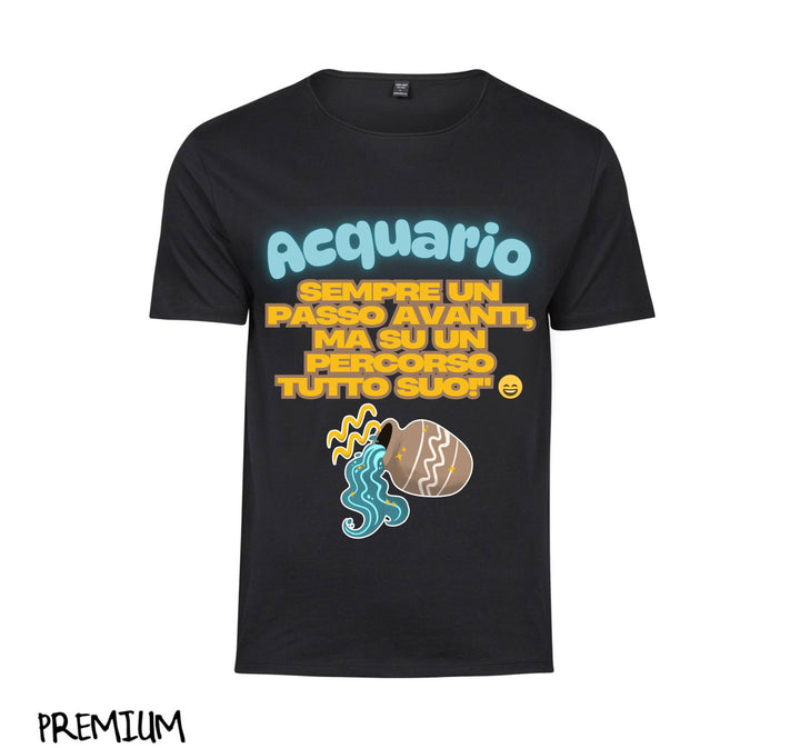 T-shirt Uomo ACQUARIO ( AC49876543 ) - Gufetto Brand 