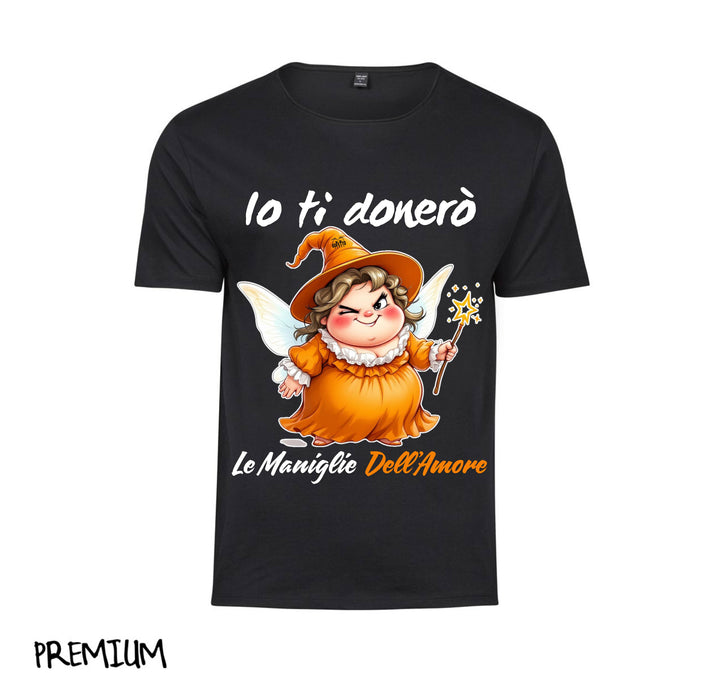 T-shirt Donna Le Fatine Ignoranti MANIGLIE DELL'AMORE ( MA76123546 ) - Gufetto Brand 