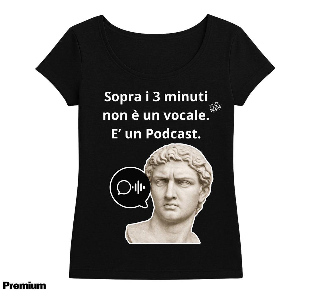 T-shirt Uomo PODCAST ( PO1287549653 ) - Gufetto Brand 