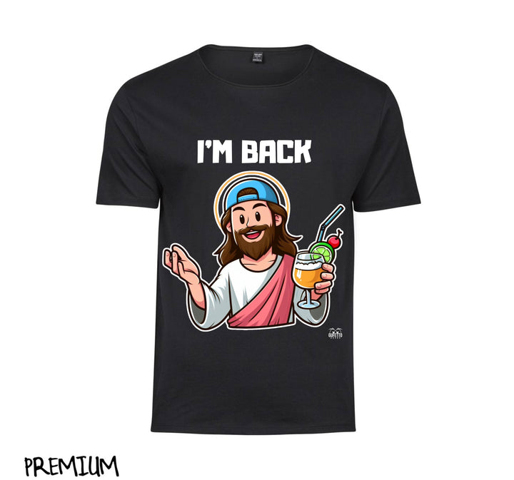 T-shirt Uomo I'M BACK ( IB7365892152 ) - Gufetto Brand 