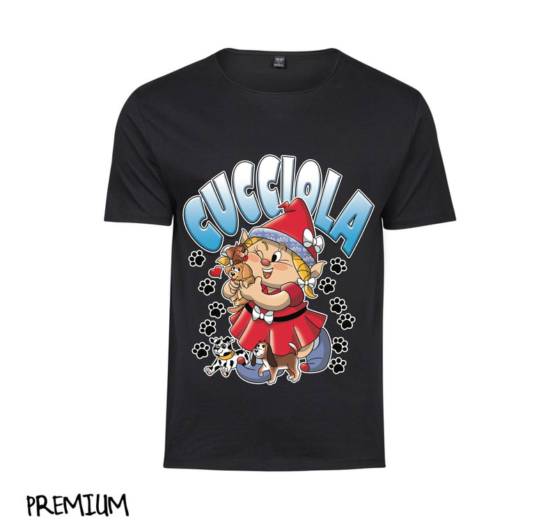 T-shirt Donna CUCCIOLA ( CU66709321 ) - Gufetto Brand 