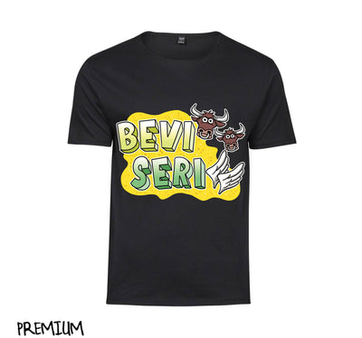 T-shirt Donna REBUS BEVITORI SERIALI ( BS82563258 ) - Gufetto Brand 
