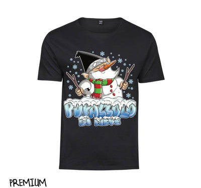 T-shirt Donna PUPAZZOLO DI NEVE ( PN0923468 ) - Gufetto Brand 