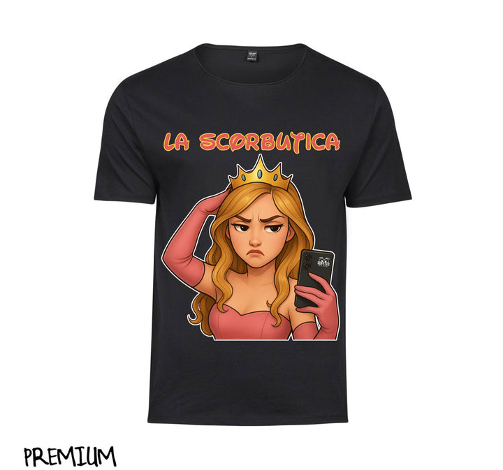 T-shirt Donna Principesse 2.0 LA SCORBUTICA ( SC765743262454 ) - Gufetto Brand 