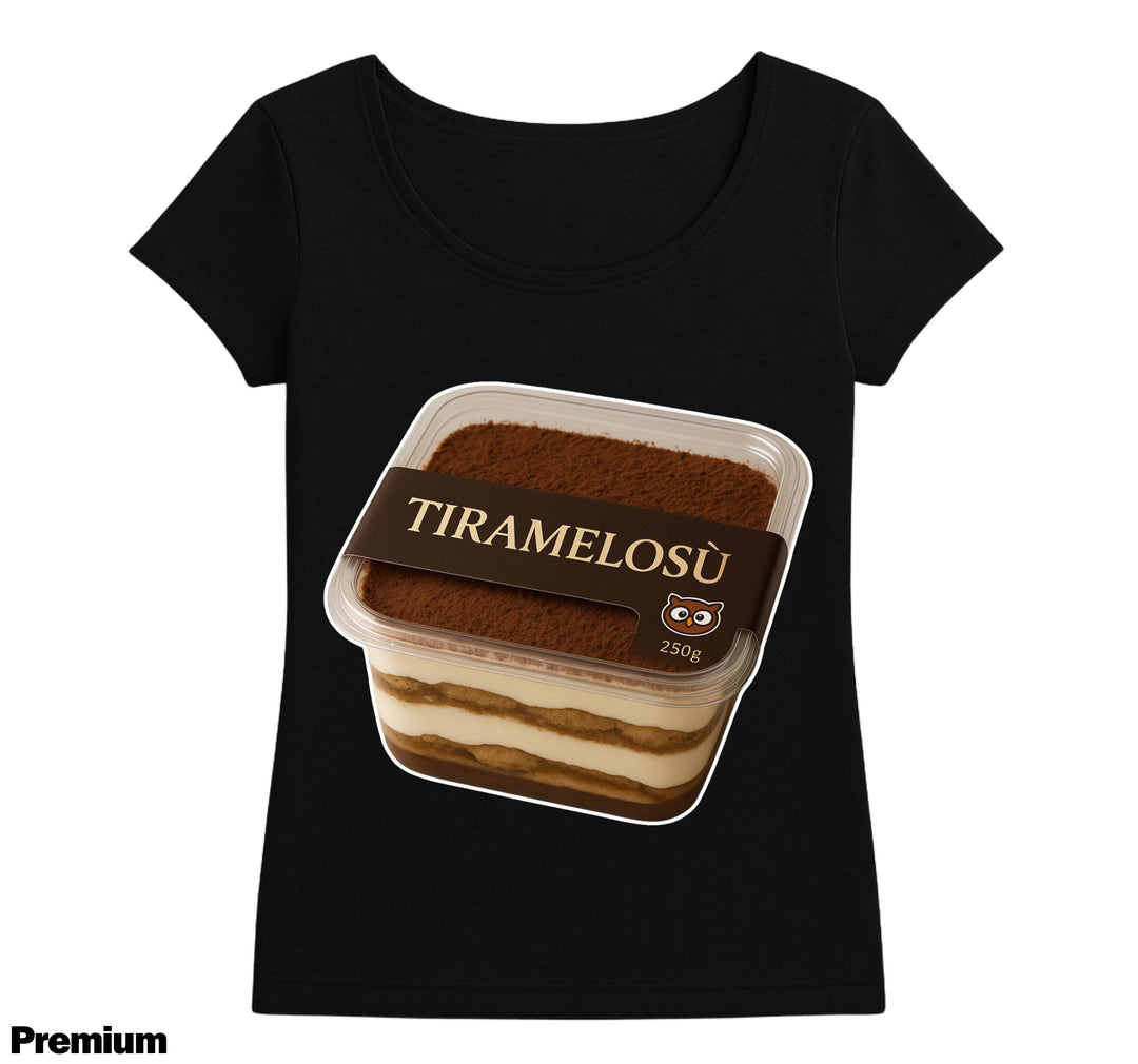 T-shirt Uomo TIRAMELOSU' ( TI8542365987 ) - Gufetto Brand 