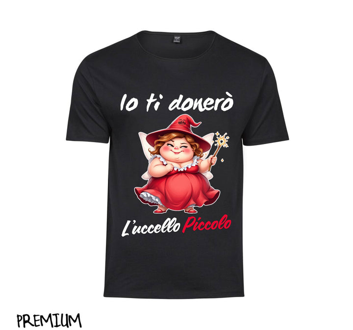 T-shirt Donna Le Fatine Ignoranti UCCELLO PICCOLO ( UP64987564 ) - Gufetto Brand 