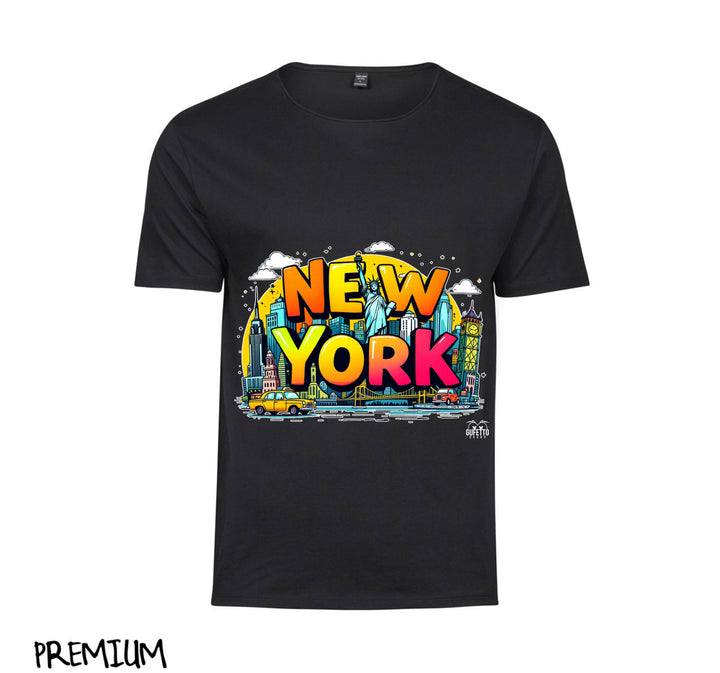 T-shirt Uomo NEW YORK ( NY89523156 ) - Gufetto Brand 