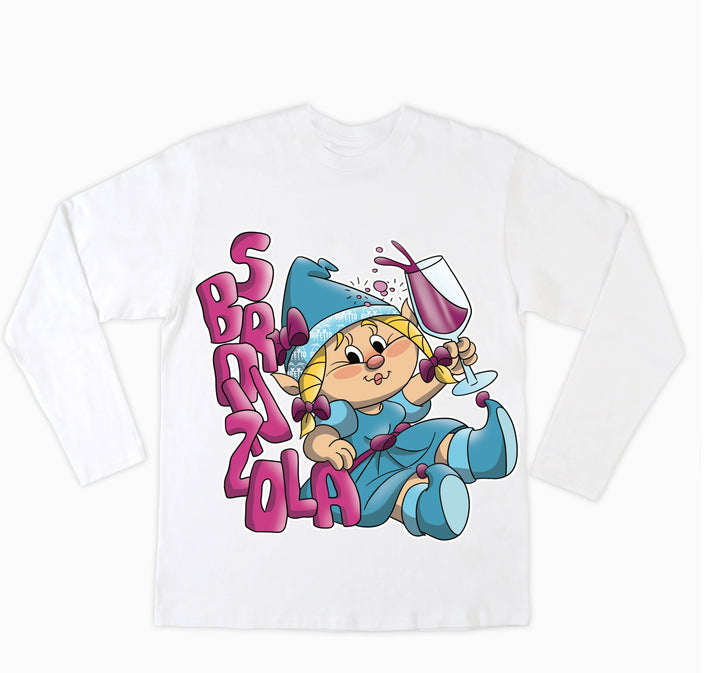 T-shirt Donna SBRONZOLA ( SB22209543 ) - Gufetto Brand 