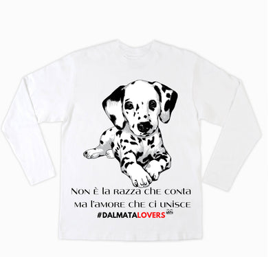 T-shirt Uomo DALMATA LOVERS ( DA45908743 ) - Gufetto Brand 