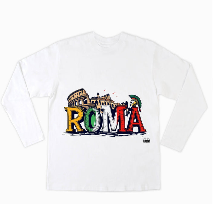 T-shirt Uomo ROMA ( RM0423574 ) - Gufetto Brand 