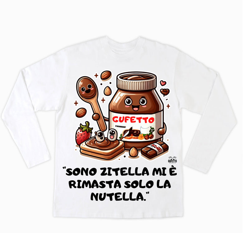 T-shirt Donna NUTELLA ( NU2236598745 ) - Gufetto Brand 