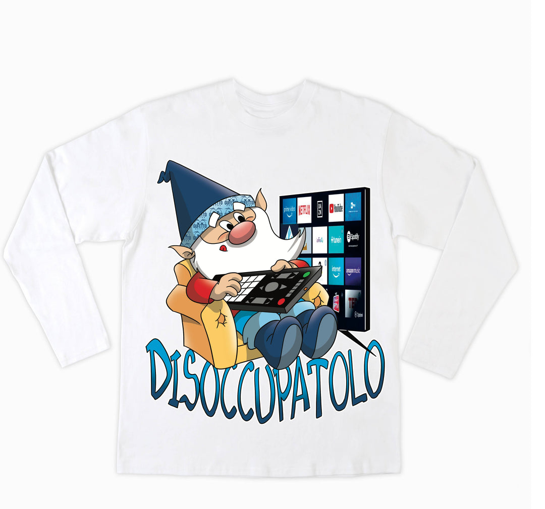 T-shirt Uomo DISOCCUPATOLO ( DI1249087 ) - Gufetto Brand 