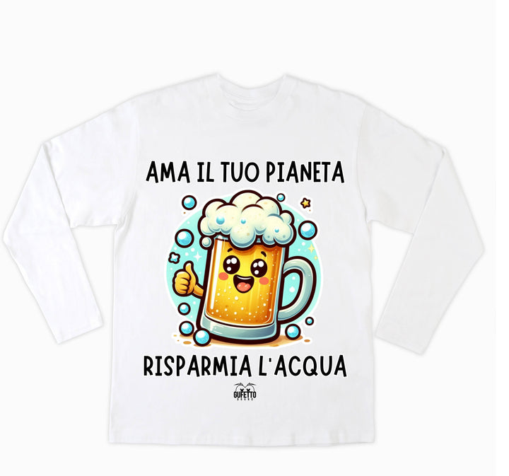 T-shirt Uomo PIANETA ( PI0128475937458 ) - Gufetto Brand 