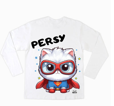 T-shirt Uomo PERSY SUPER EROE PERSIANO ( PE75968796 ) - Gufetto Brand 