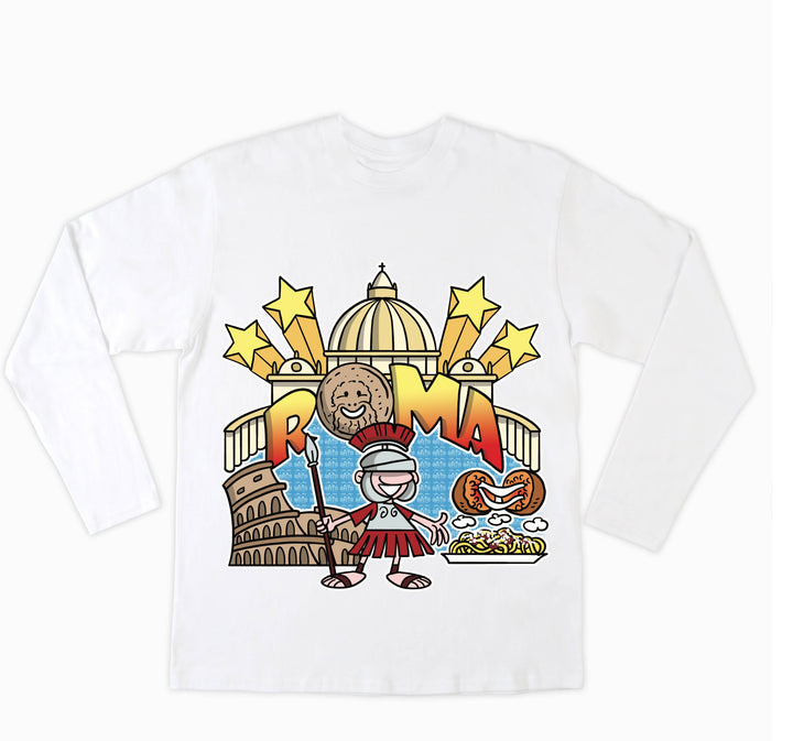 T-shirt Uomo ROMA ( RM89028364750 ) - Gufetto Brand 