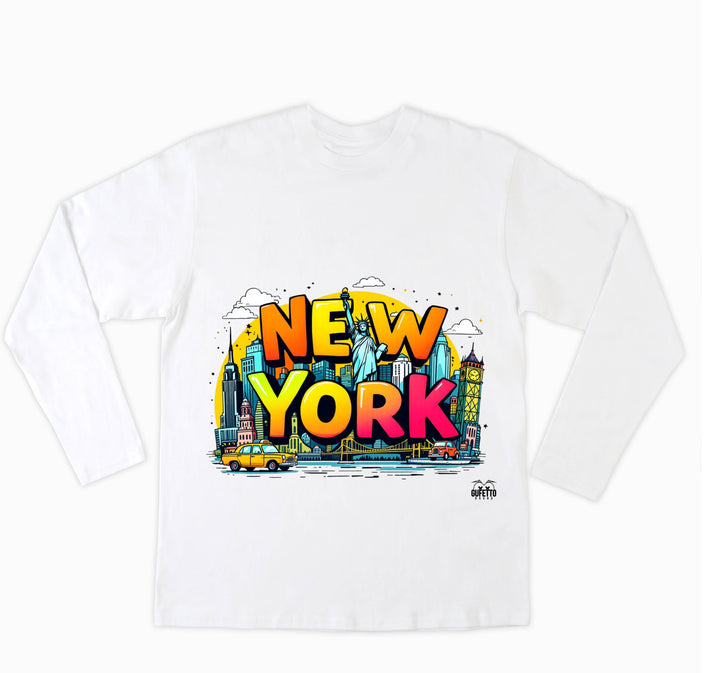 T-shirt Uomo NEW YORK ( NY89523156 ) - Gufetto Brand 