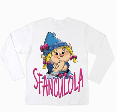 T-shirt Donna SFANCULOLA ( SF9888651209 ) - Gufetto Brand 