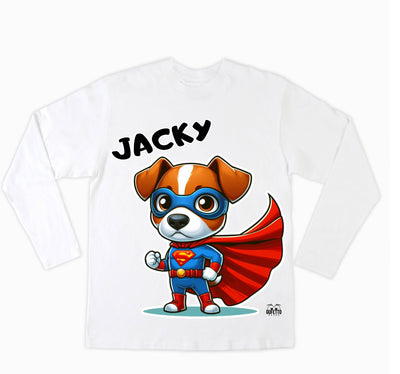 T-shirt Donna JACKY SUPER EROE ( JA7539516458 ) - Gufetto Brand 