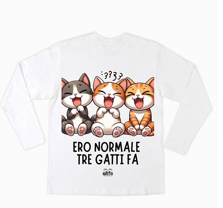 T-shirt Donna TRE GATTI FA ( TR8019274653758 ) - Gufetto Brand 