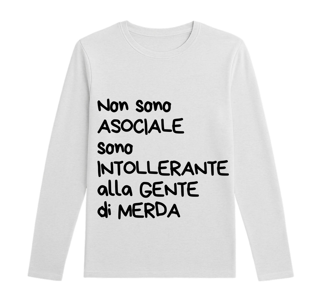 T-shirt Uomo INTOLLERANTE ( IN8524123658 ) - Gufetto Brand 