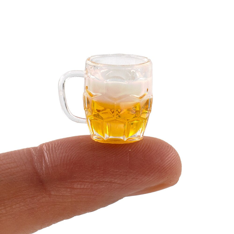 1/12 Miniatura Boccale di birra Mini tazza di limone Bevande Giocattolo per ob11 bjd Blythe Decorazione Accessori per la casa delle bambole - Gufetto Brand 